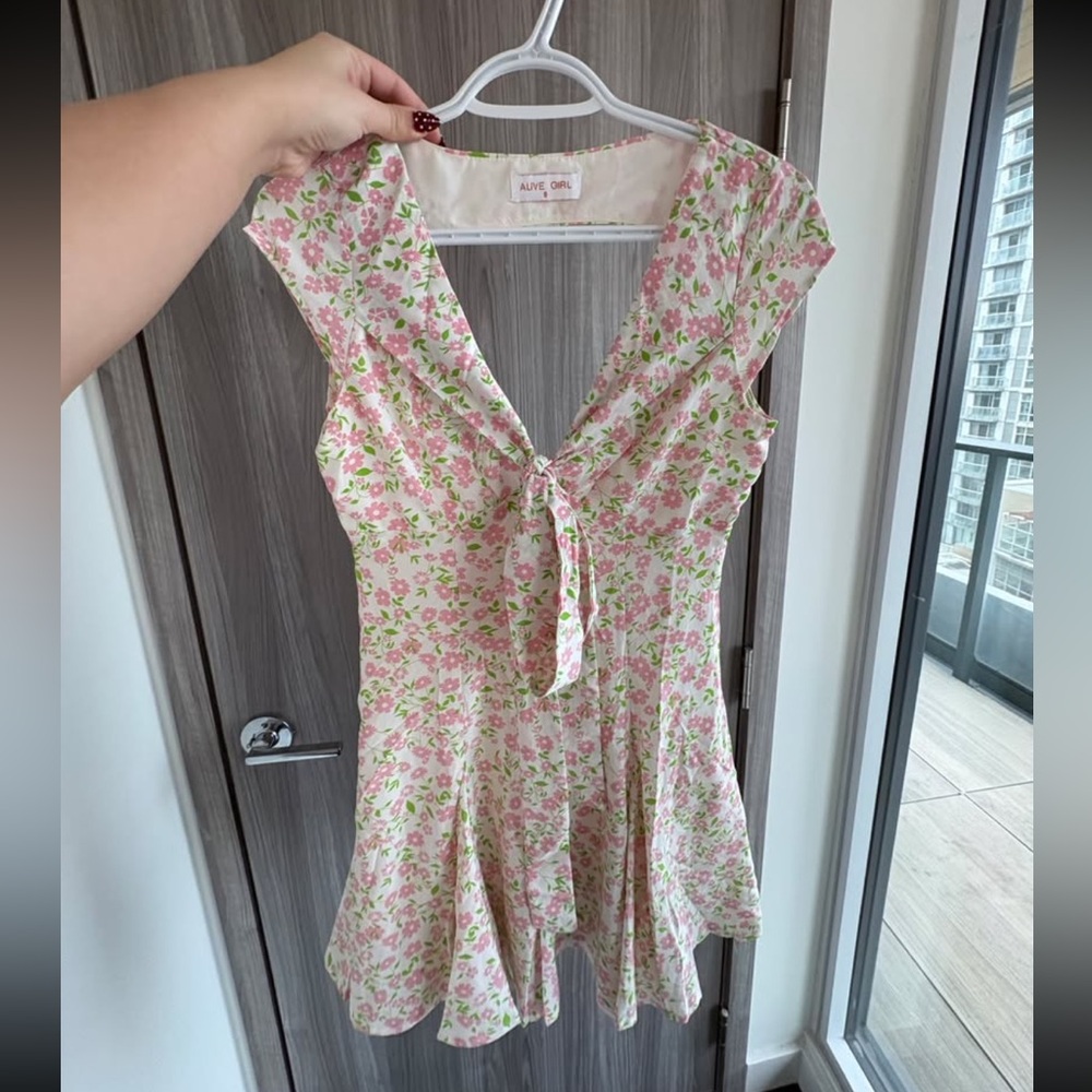 Floral Mini Dress